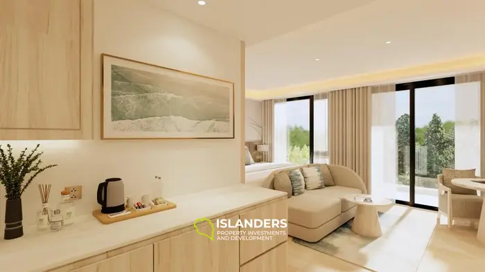 Уютная студия на берегу моря продается всего в 100 м от пляжа Най Тон на Пхукете.