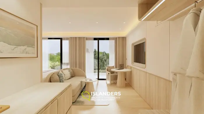 Уютная студия на берегу моря продается всего в 100 м от пляжа Най Тон на Пхукете.