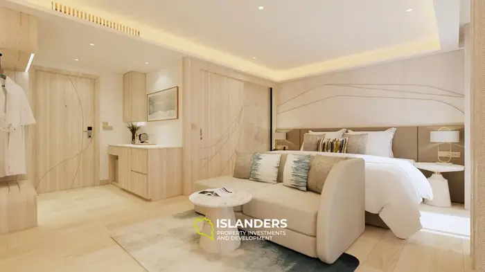 Уютная студия на берегу моря продается всего в 100 м от пляжа Най Тон на Пхукете.