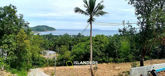 Terrain de 1 984 m² avec une vue mer incroyable !