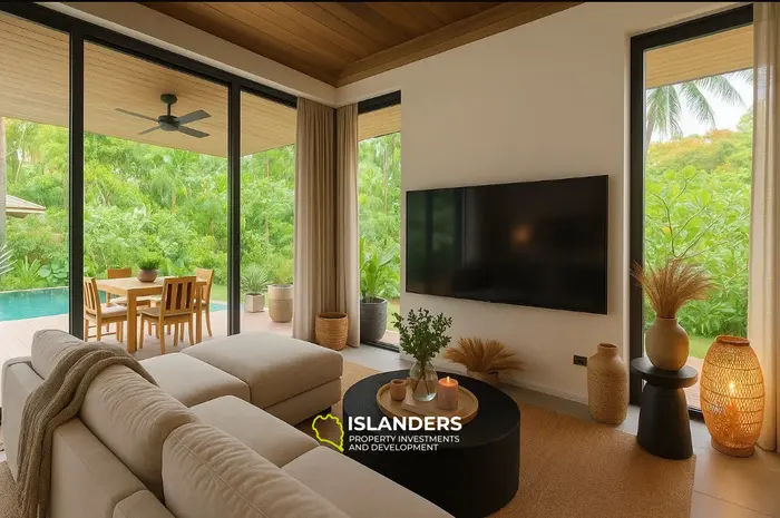 Land + Off-Plan Villa for Sale in Full-Service Complex on Koh Phangan