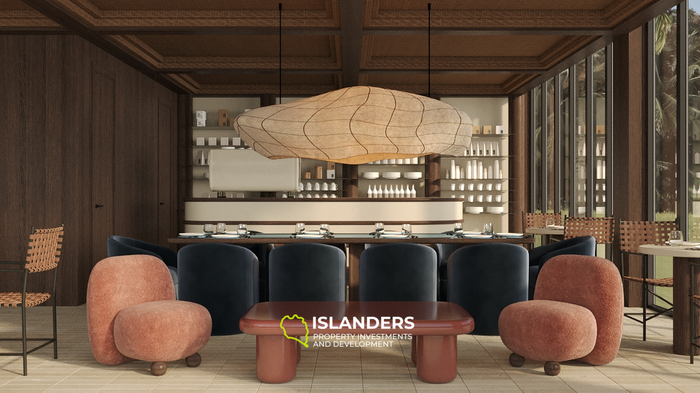 Stunning Sea and Rice Field View Studio Apartment for Sale in Bali, Tabanan - IDR 1.405 Billion