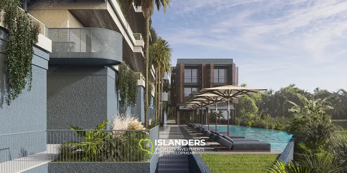 Stunning Sea and Rice Field View Studio Apartment for Sale in Bali, Tabanan - IDR 1.405 Billion