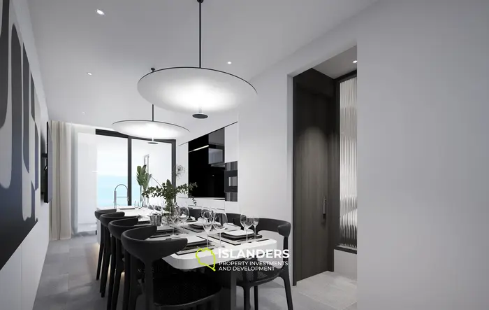 شقة أنيقة مكونة من غرفتي نوم بمساحة 72 متر مربع للبيع في شاطئ كامالا، فوكيت