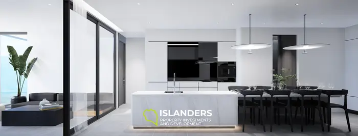 شقة أنيقة مكونة من غرفتي نوم بمساحة 72 متر مربع للبيع في شاطئ كامالا، فوكيت