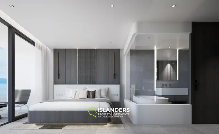 شقة دوبلكس أنيقة مكونة من 3 غرف نوم بمساحة 125 متر مربع للبيع في شاطئ كامالا، فوكيت