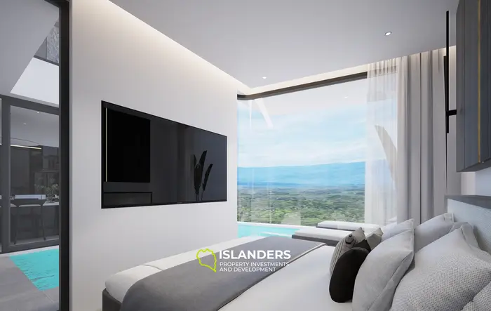 شقة أنيقة مكونة من 3 غرف نوم بمساحة 177 متر مربع مع مسبح في الطابق الثاني للبيع في شاطئ كامالا، فوكيت