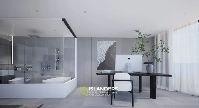 شقة أنيقة مكونة من 3 غرف نوم بمساحة 177 متر مربع مع مسبح في الطابق الثاني للبيع في شاطئ كامالا، فوكيت