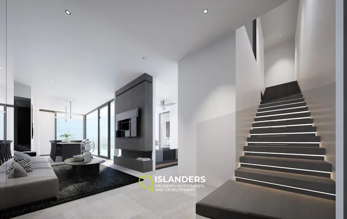 דירה stylish עם 3 חדרי שינה בשטח של 191 מ"ר עם בריכה למכירה בחוף קמלה, פוקט