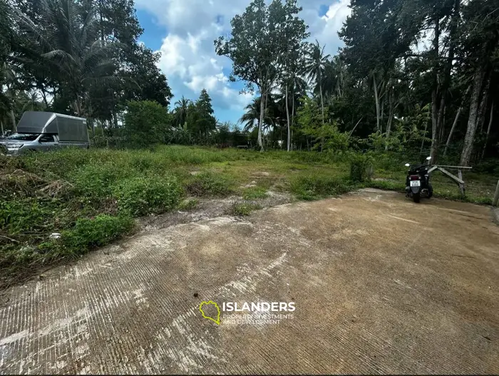 Small plot in the middle of Koh Phangan! Ready for construction