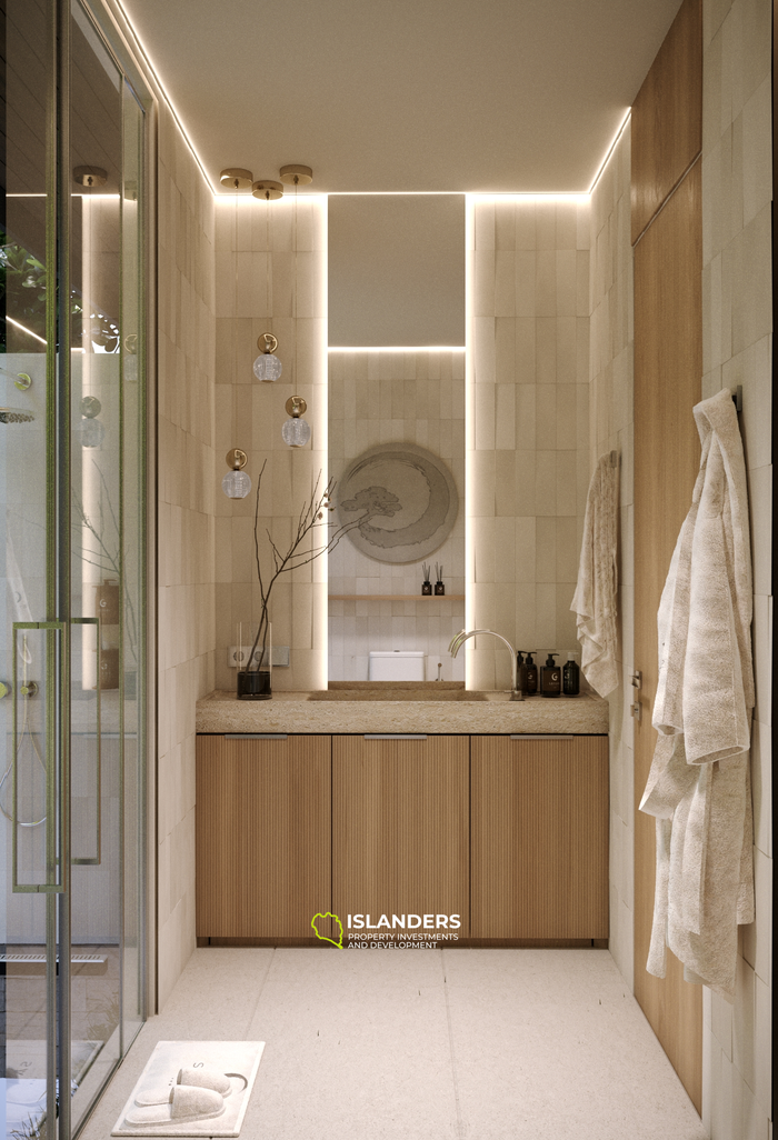 satori 1 Premium 2-Zimmer-Wohnung zu verkaufen in Bali, Tabanan mit atemberaubendem Flussblick