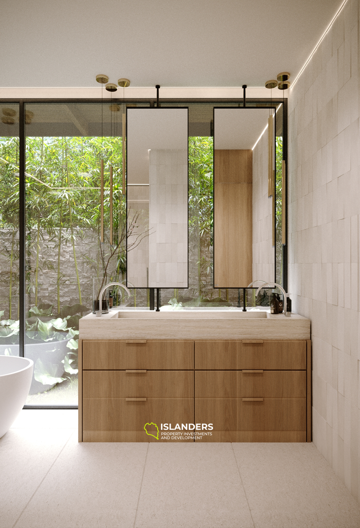 satori 1 Premium 2-Zimmer-Wohnung zu verkaufen in Bali, Tabanan mit atemberaubendem Flussblick
