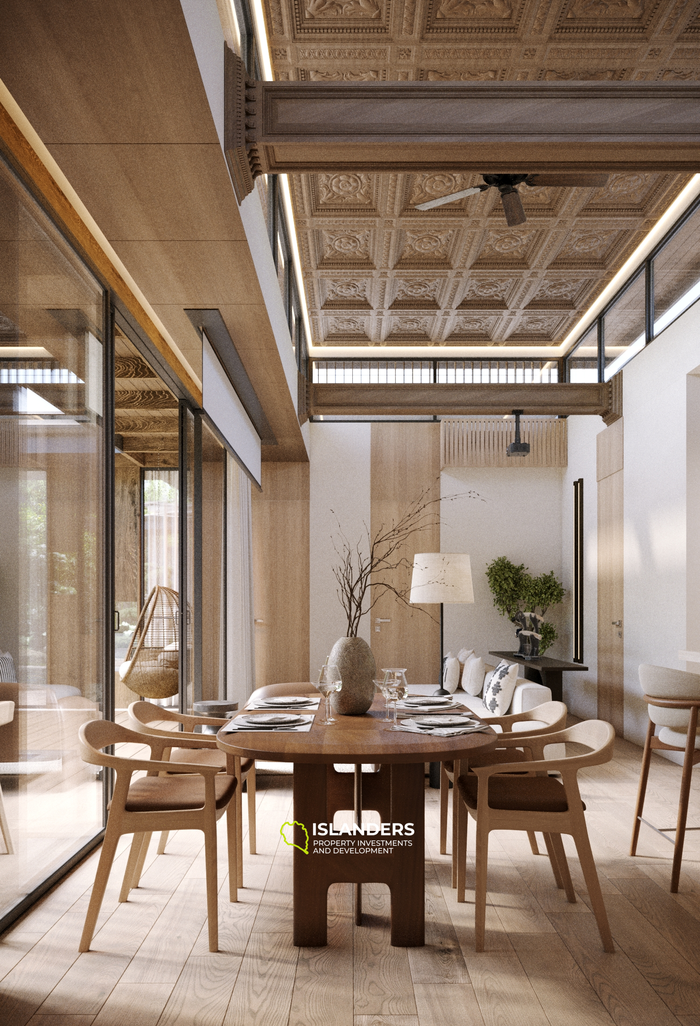 satori 1 Premium 2-Zimmer-Wohnung zu verkaufen in Bali, Tabanan mit atemberaubendem Flussblick