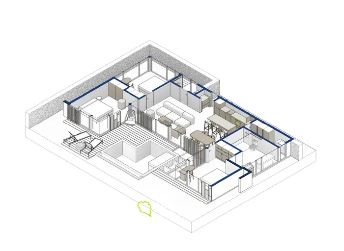 satori 1 Premium 2-Zimmer-Wohnung zu verkaufen in Bali, Tabanan mit atemberaubendem Flussblick