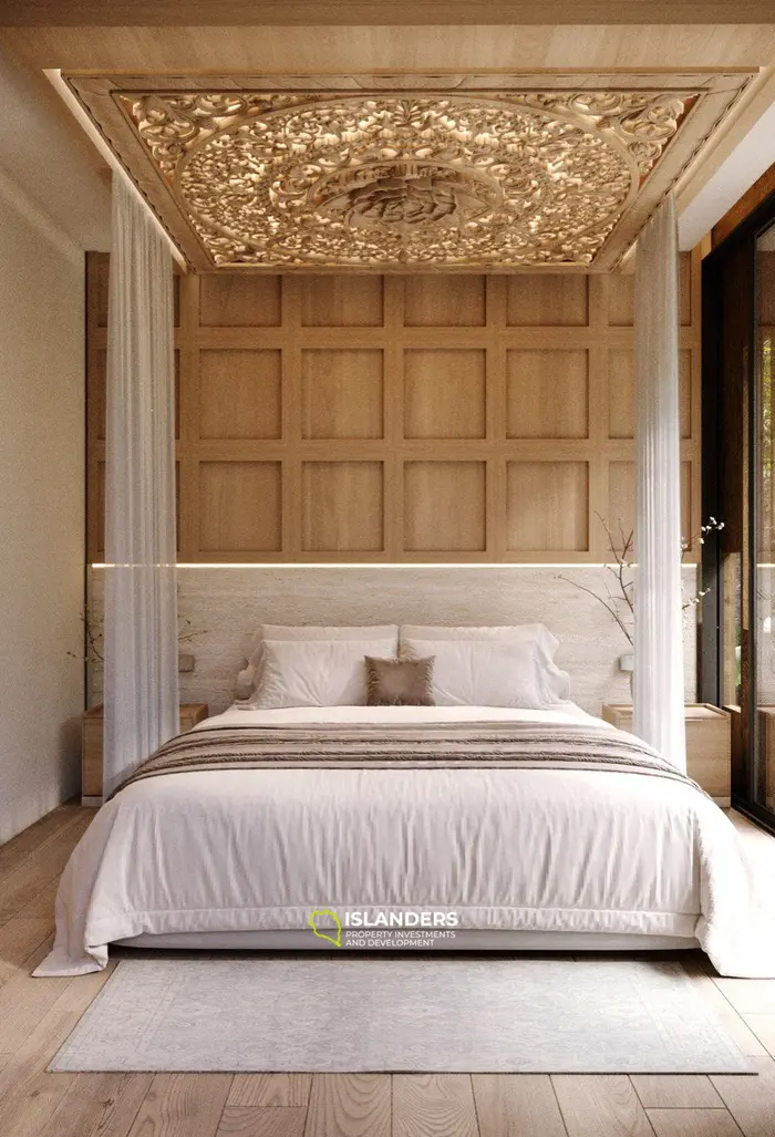 satori 1 Premium 2-Zimmer-Wohnung zu verkaufen in Bali, Tabanan mit atemberaubendem Flussblick