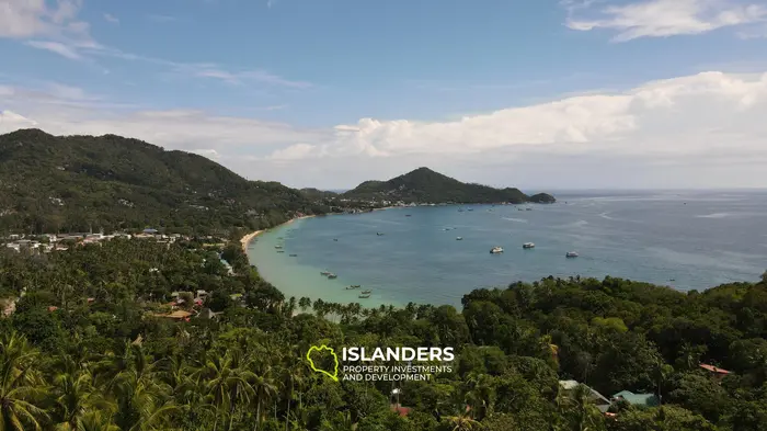 Leasehold Land for Sale in Beautiful Koh Tao, Sairee - 510 sqm Jungle View