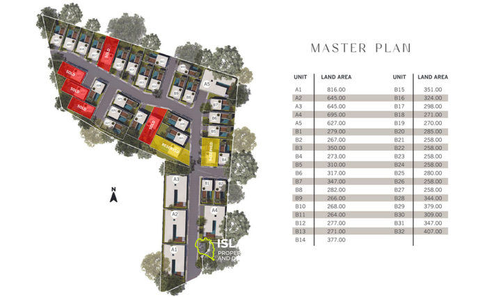 דירת בוטיק מפוארת עם 3 חדרי שינה סוג ב' באנג טאו