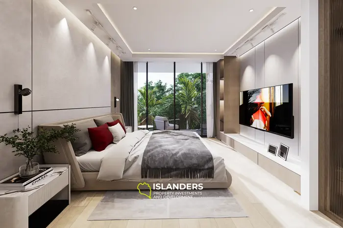 Charmant studio d'appartement à côté de la plage de Nai Harn