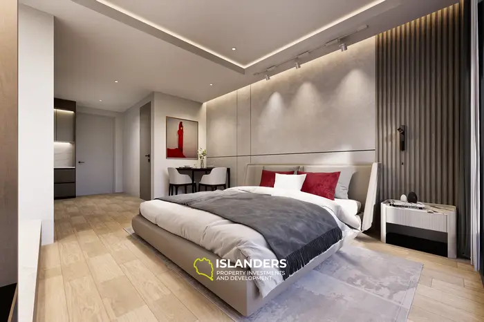 Charmant studio d'appartement à côté de la plage de Nai Harn