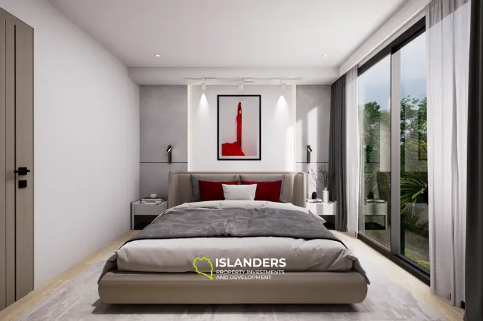 Appartement charmant 3 chambres à côté de la plage de Nai Harn