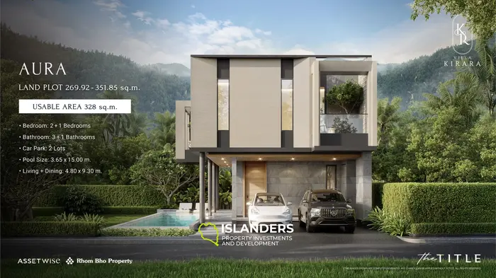  3-Bedroom Villa Aura for Sale in Bang Tao  Phuket