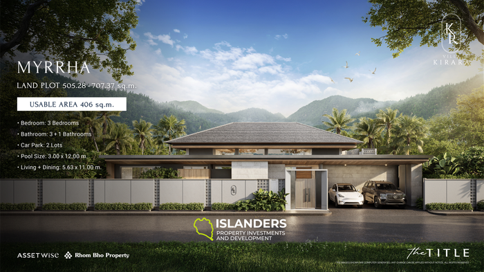  3-Bedroom Villa Myrrha for Sale in Bang Tao  Phuket