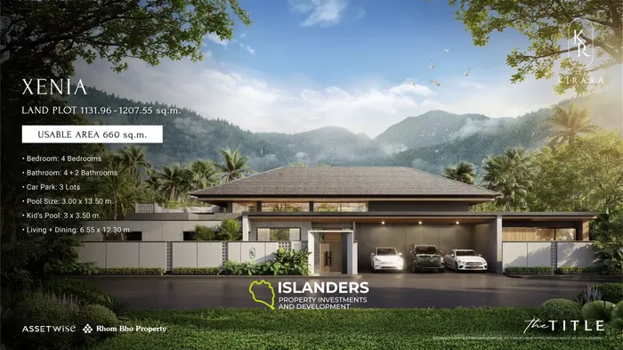  4-Bedroom Villa Xenia for Sale in Bang Tao  Phuket