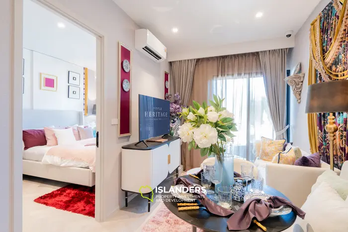 Luxury  1-Bedroom 36sqm Apartment for Sale in Bang Tao - Premium Quality 