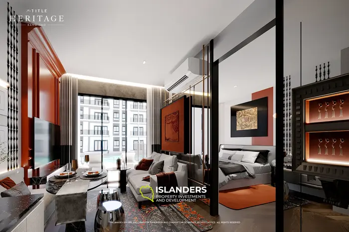 หรูหรา 3 ห้องนอน เพนท์เฮาส์ 185 ตร.ม. ชั้น 7 ขายที่บางเทา - คุณภาพพรีเมียม