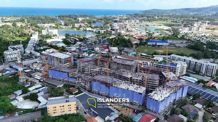 หรูหรา 3 ห้องนอน เพนท์เฮาส์ 185 ตร.ม. ชั้น 7 ขายที่บางเทา - คุณภาพพรีเมียม