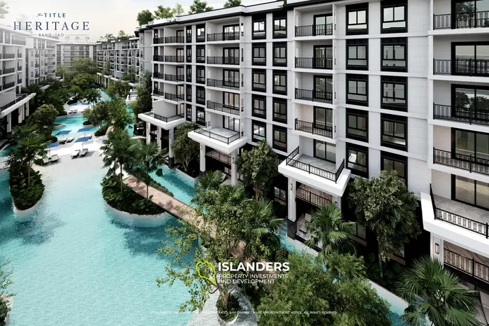 หรูหรา 3 ห้องนอน เพนท์เฮาส์ 185 ตร.ม. ชั้น 7 ขายที่บางเทา - คุณภาพพรีเมียม