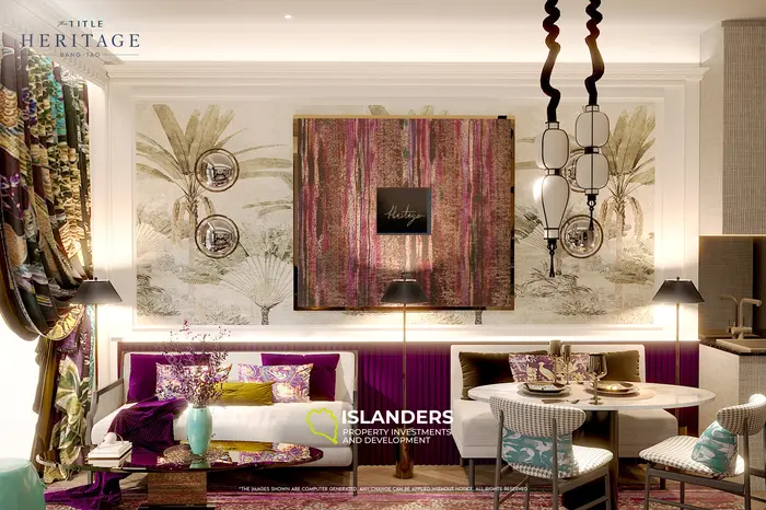 Exclusive 2-Bedroom-G  145sqm 7th floor  Apartment sqm for Sale in Bang Tao - Premium Quality 