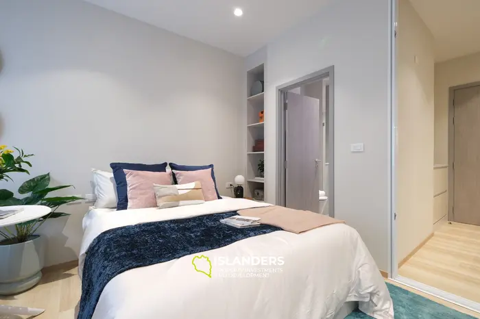 Apartamento Premium de 1 dormitorio de 27 m² en venta en Phuket, playa Nai Yang a 400 m.