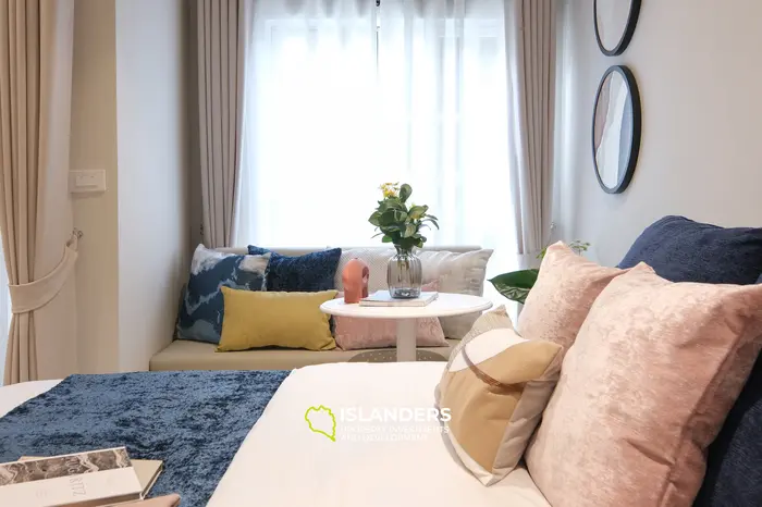 Apartamento Premium de 1 dormitorio de 27 m² en venta en Phuket, playa Nai Yang a 400 m.