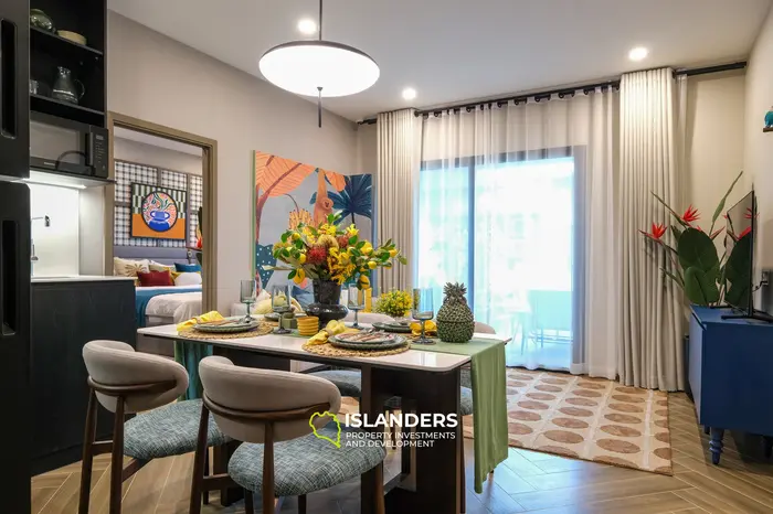 Luxury 2-Bedroom Apartment 66sqm for Sale in Bang Tao Beach, Phuket