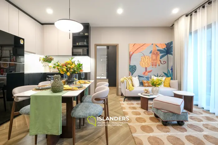 Luxury 2-Bedroom Apartment 66sqm for Sale in Bang Tao Beach, Phuket