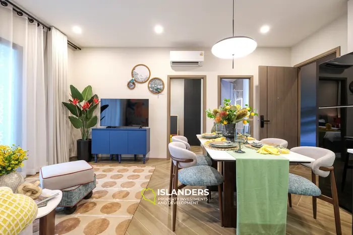 Luxury 2-Bedroom Apartment 66sqm for Sale in Bang Tao Beach, Phuket