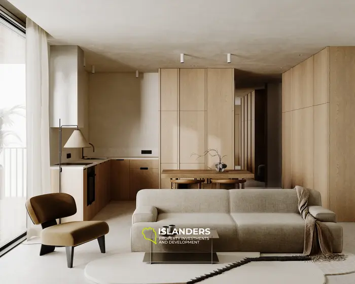 Stylische 1-Zimmer-Wohnung Gebäude A zum Verkauf am Bang Tao Strand