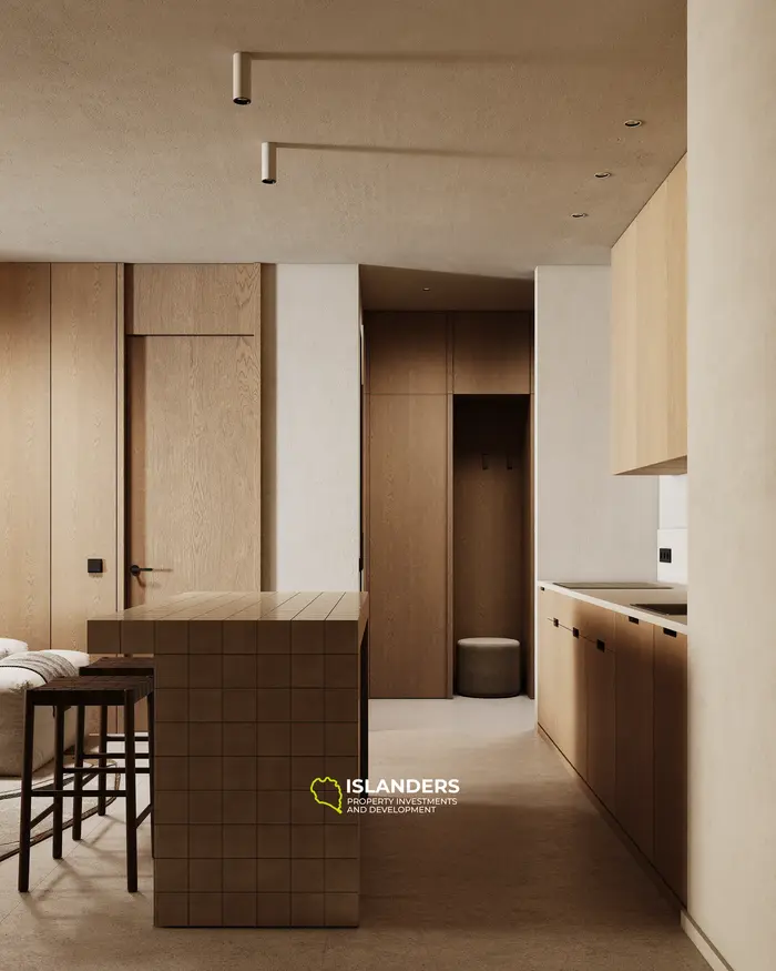 Stylische 2-Zimmer-Wohnung Gebäude A zu verkaufen in Bang Tao Beach