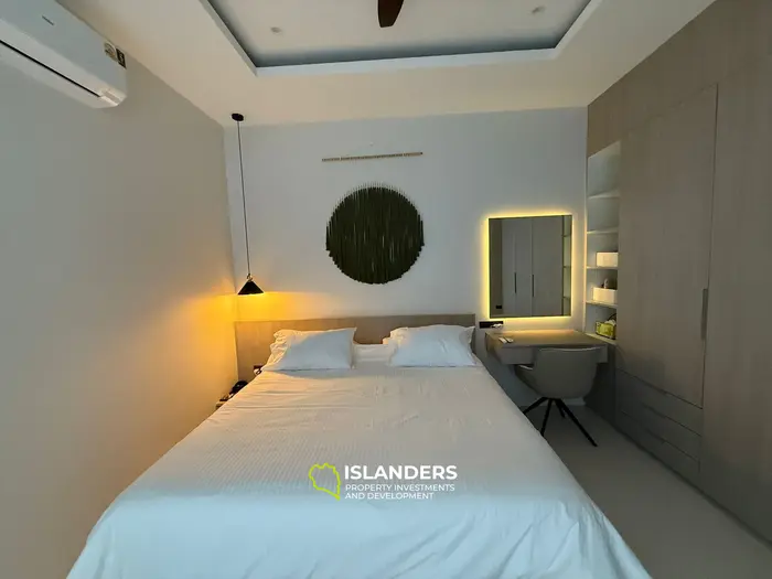 プールヴィラ 2ベッドルーム 開発されたエリアの島（マエナム）