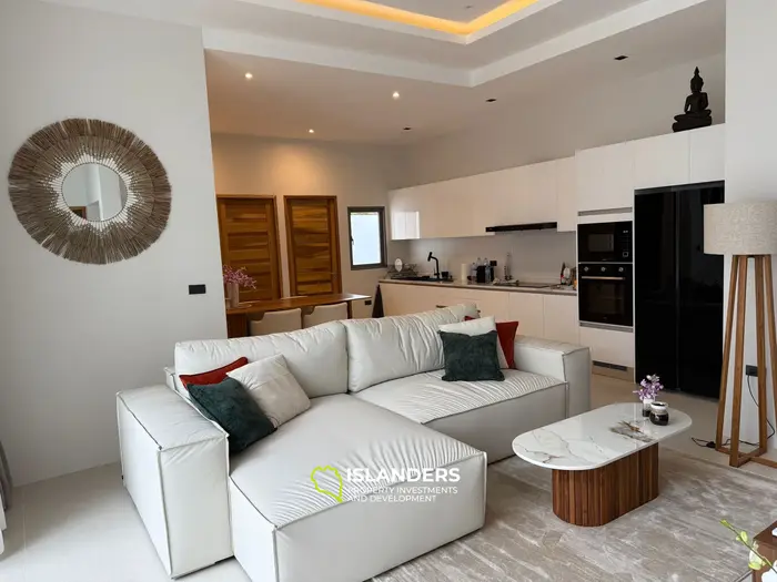 プールヴィラ 2ベッドルーム 開発されたエリアの島（マエナム）