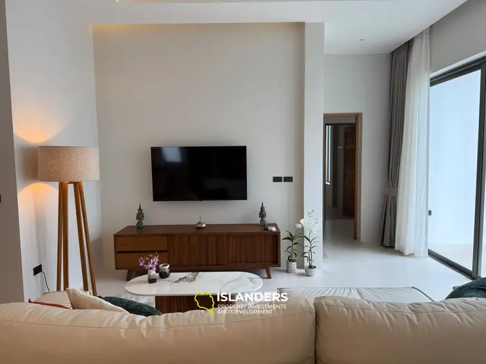 プールヴィラ 2ベッドルーム 開発されたエリアの島（マエナム）