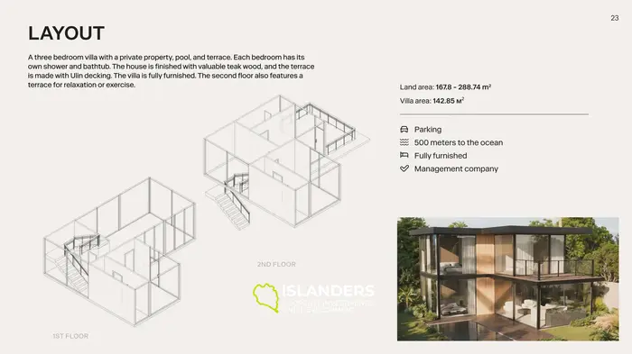 Superbe villa de 3 chambres à vendre dans un emplacement premium - Bali, Badung