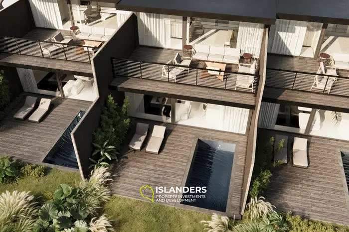 Impresionante villa de 2 habitaciones en venta en Bali, Badung - Construcción premium con vista al jardín