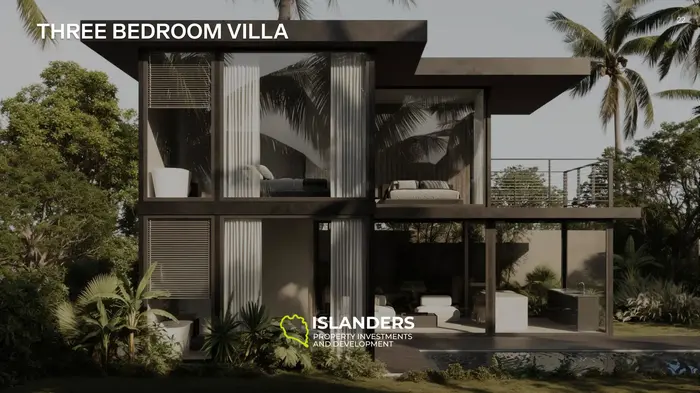 Stunning Premium Villa for Sale in Bali, Badung - 3 Bedrooms, Garden View
