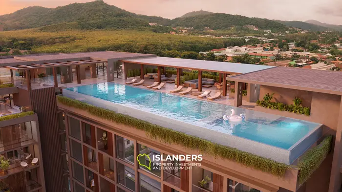 1-Bedroom Studio Apartment with private garden  on 1st floor for Sale in Rawai Beach, Phuket