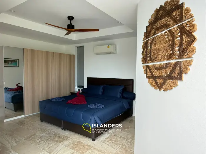 Villa de 3 chambres avec piscine et vue sur l'océan depuis le salon (Chaweng)