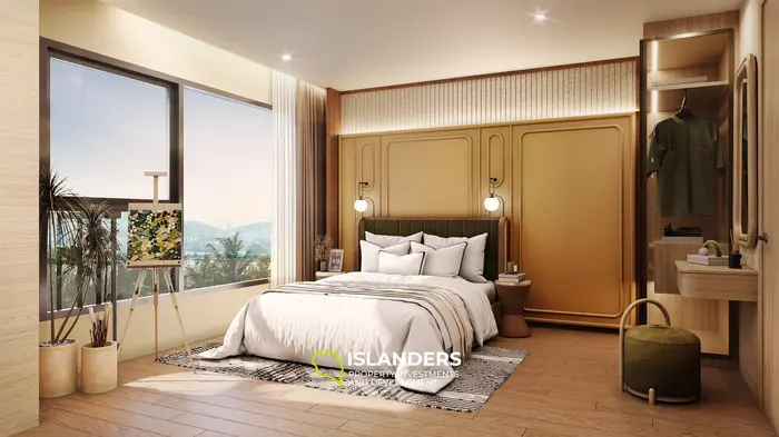 ถัดจาก Central Floresta อพาร์ตเมนต์ 1 ห้องนอน ขนาด 32 ตารางเมตร