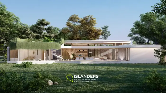 Stylish 3-bdrm pool villa just 100 steps from the sea