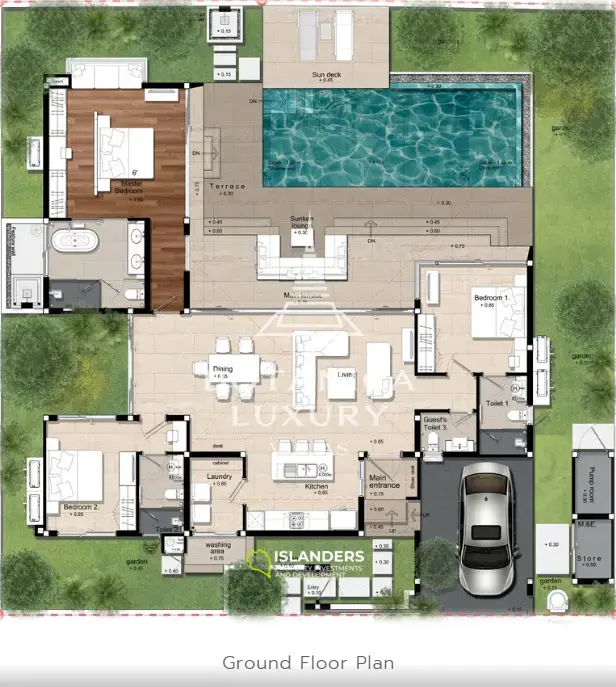 Elegant 3-Bedroom Villa with Private Pool in Bang Tao